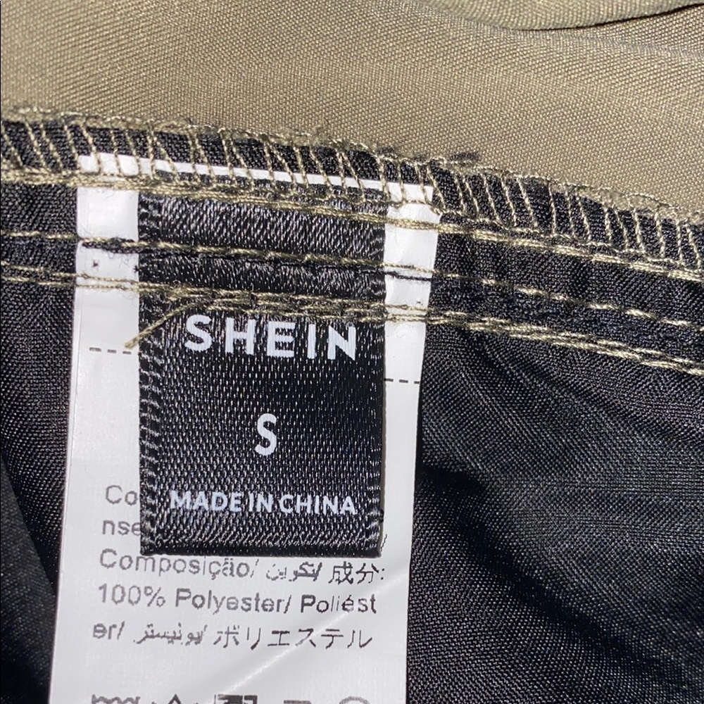 SHEIN Small Tan Track Pants - Picture 2 of 9